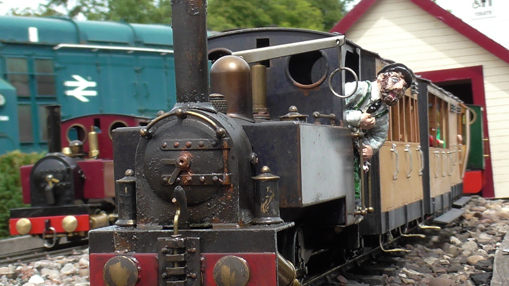 Elliot's weathered Mamod