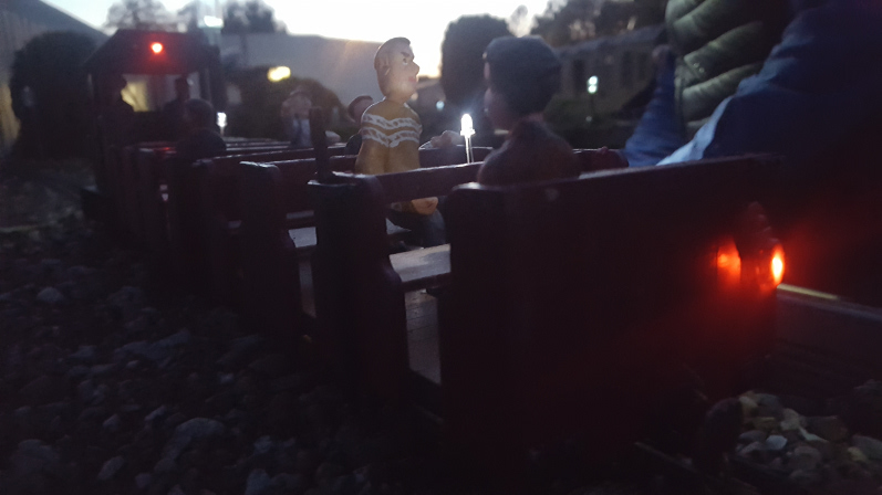 Day trippers out at night