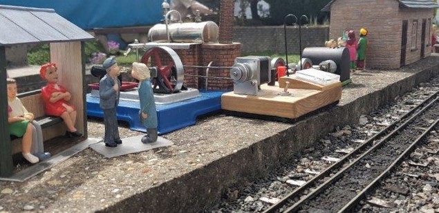 Engines attending Mamod Day