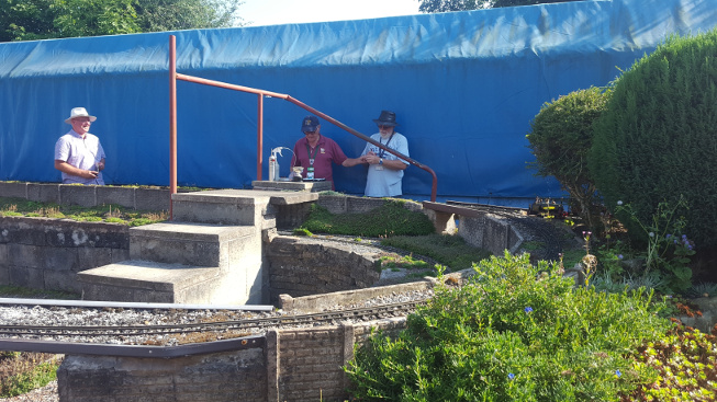 Prizes being presented