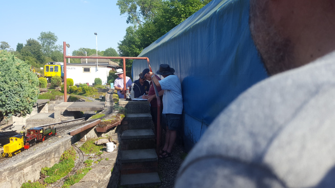 Prizes being presented