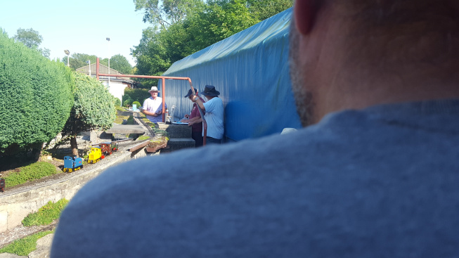 Prizes being presented