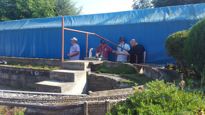 Prizes being presented