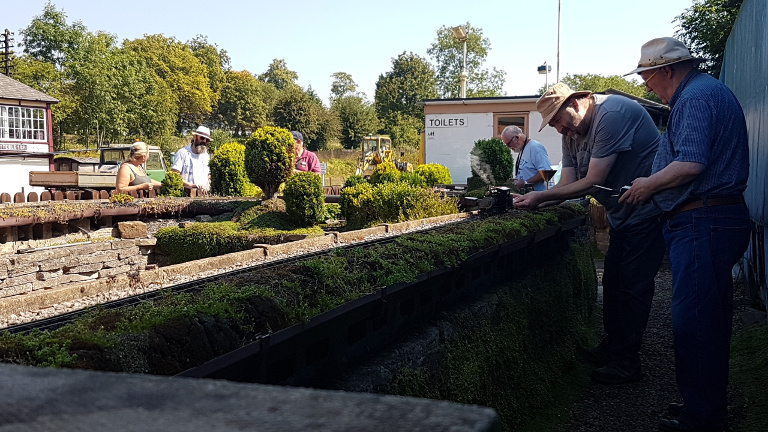 Scenes of loco competitions