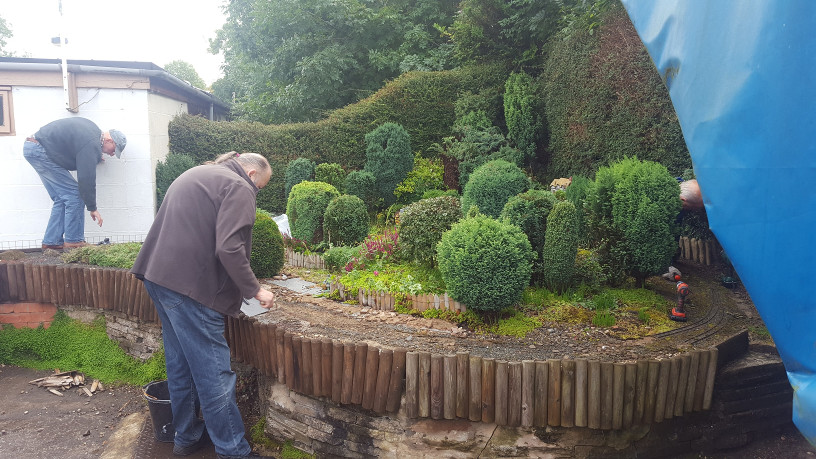 Scenes from relaying the back loop