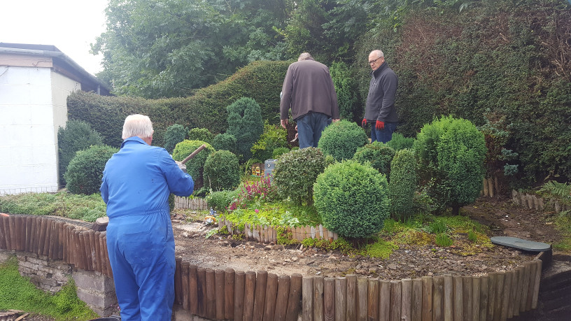 Scenes from relaying the back loop