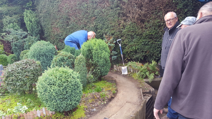 Scenes from relaying the back loop