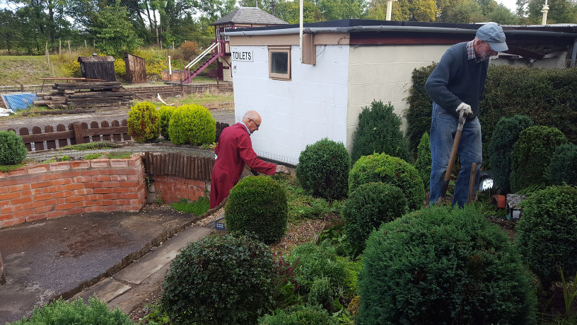 Scenes from relaying the back loop