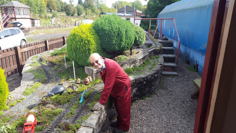 Scenes from relaying the back loop