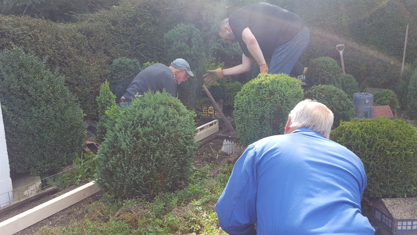 Scenes from relaying the back loop