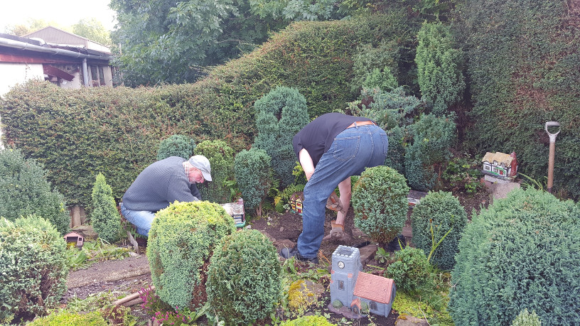 Scenes from relaying the back loop