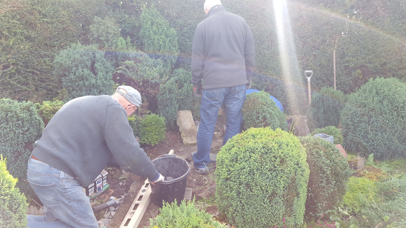 Scenes from relaying the back loop