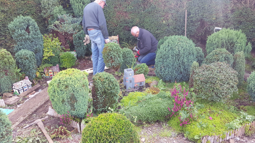 Scenes from relaying the back loop