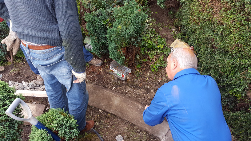 Scenes from relaying the back loop