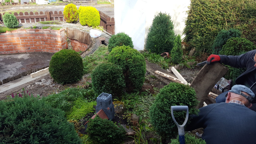 Scenes from relaying the back loop