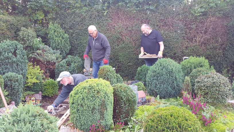 Scenes from relaying the back loop