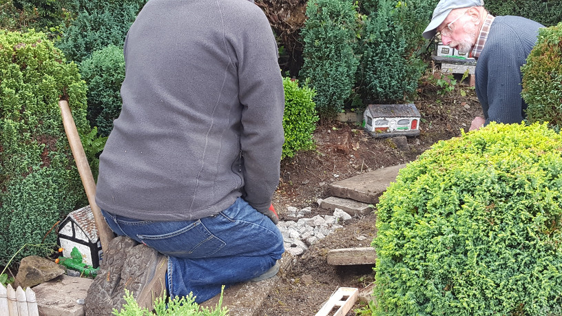 Scenes from relaying the back loop