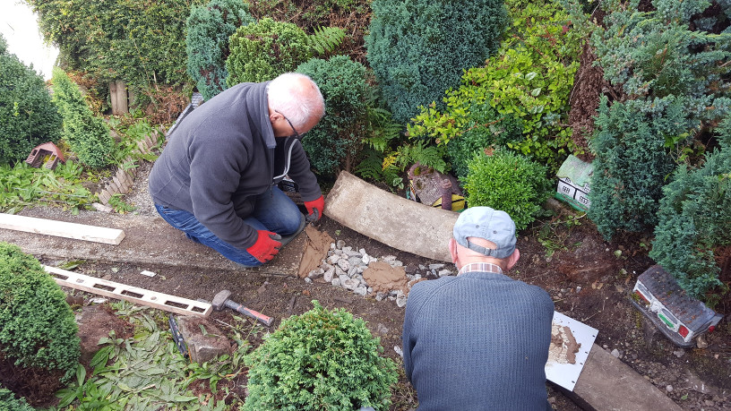 Scenes from relaying the back loop