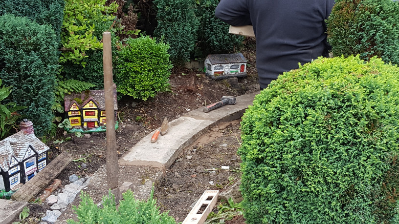 Scenes from relaying the back loop