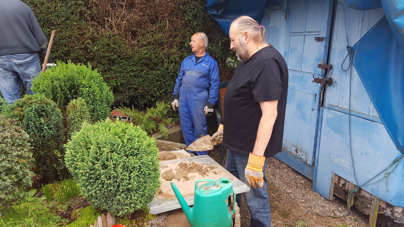 Scenes from relaying the back loop