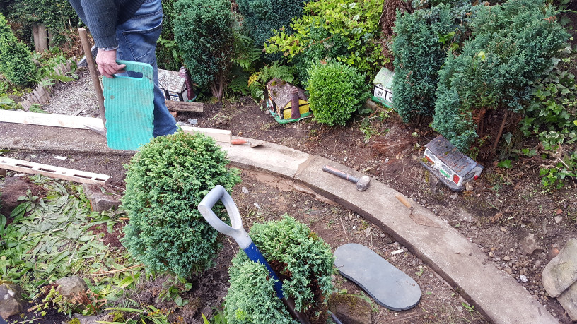 Scenes from relaying the back loop