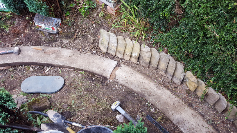 Scenes from relaying the back loop