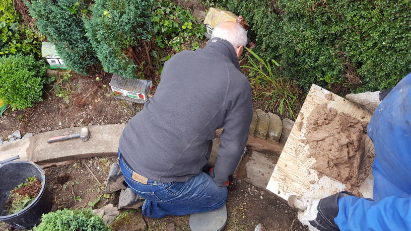 Scenes from relaying the back loop