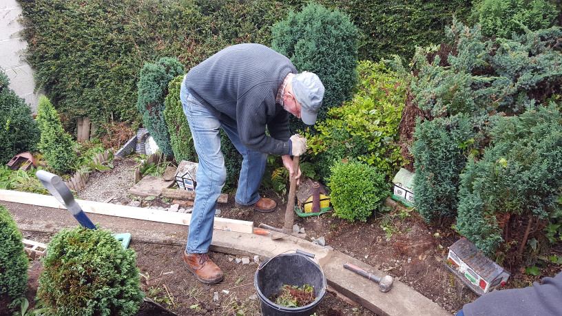 Scenes from relaying the back loop