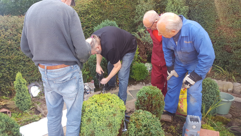 Scenes from relaying the back loop