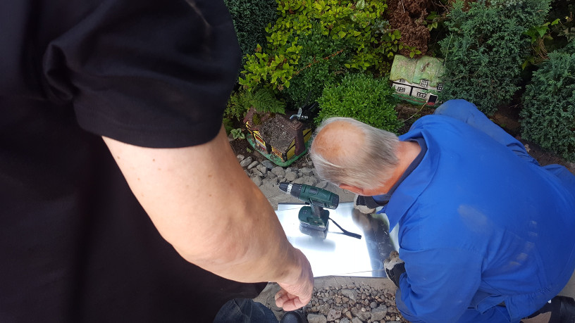 Scenes from relaying the back loop