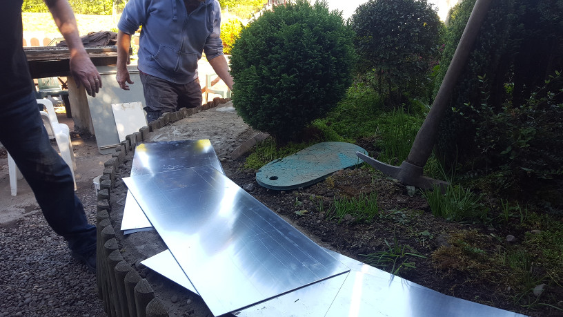 Scenes from relaying the back loop