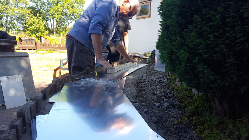 Scenes from relaying the back loop