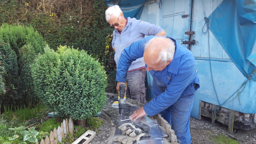 Scenes from relaying the back loop