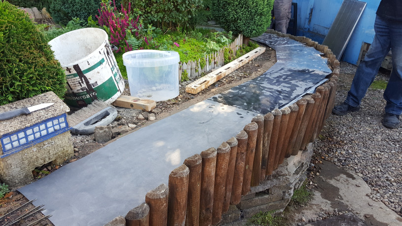 Scenes from relaying the back loop