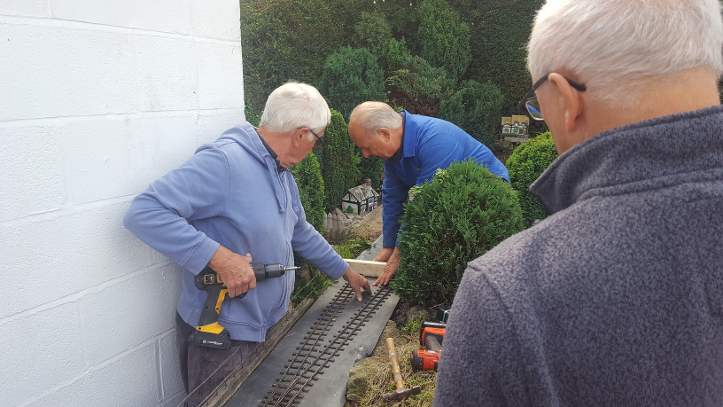 Scenes from relaying the back loop