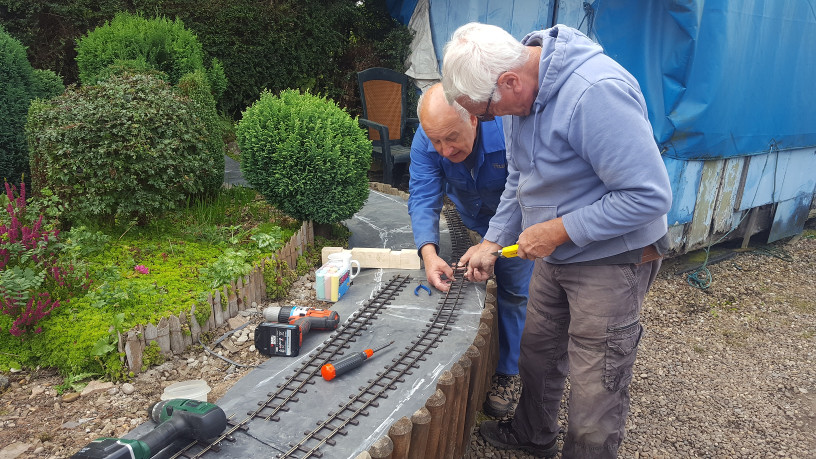 Scenes from relaying the back loop