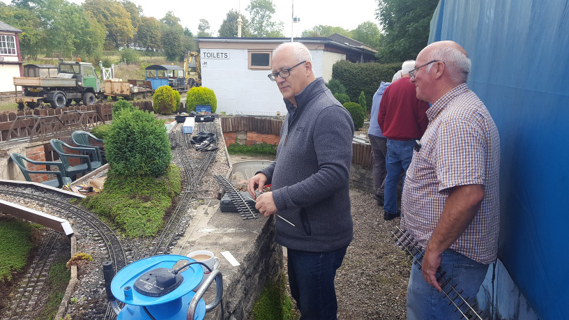 Scenes from relaying the back loop