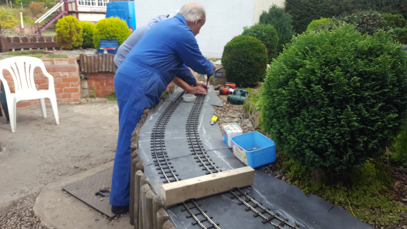 Scenes from relaying the back loop