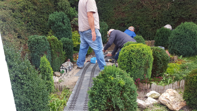 Scenes from relaying the back loop