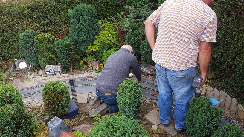 Scenes from relaying the back loop