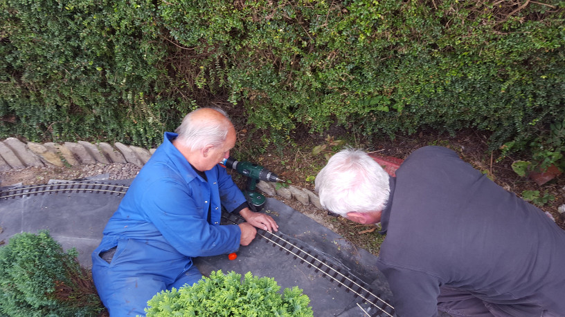 Scenes from relaying the back loop