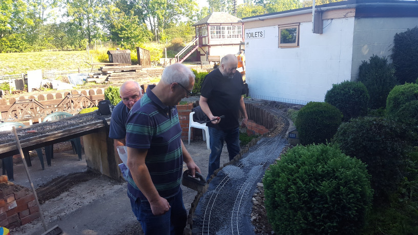 Scenes from relaying the back loop