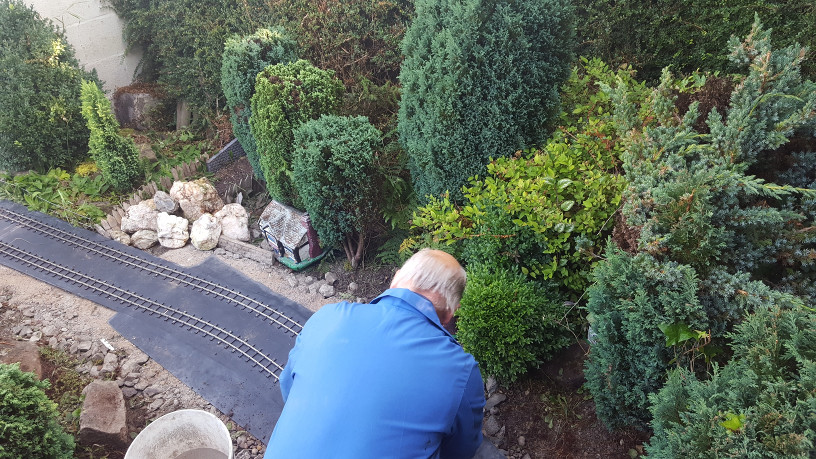 Scenes from relaying the back loop