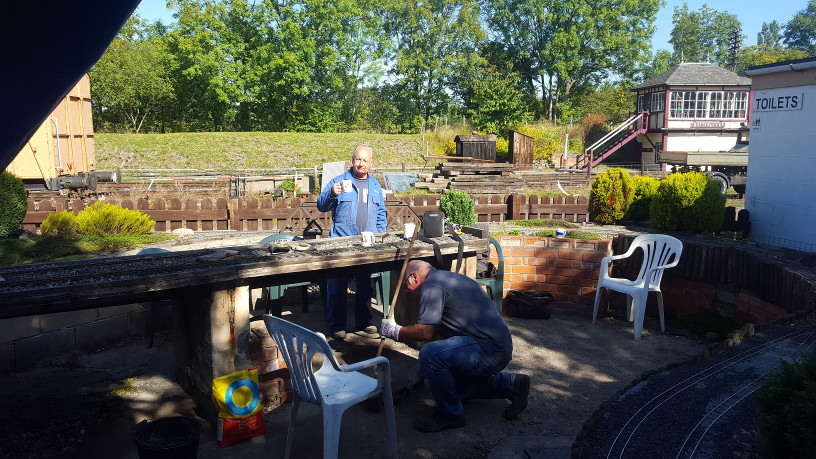 Scenes from relaying the back loop