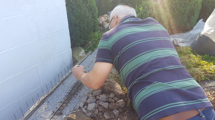 Scenes from relaying the back loop