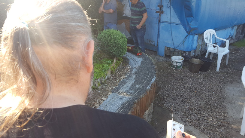 Scenes from relaying the back loop