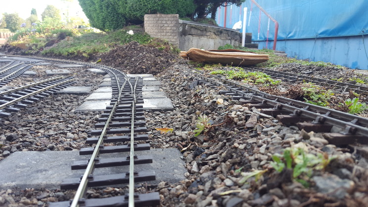 Scenes from relaying the front track