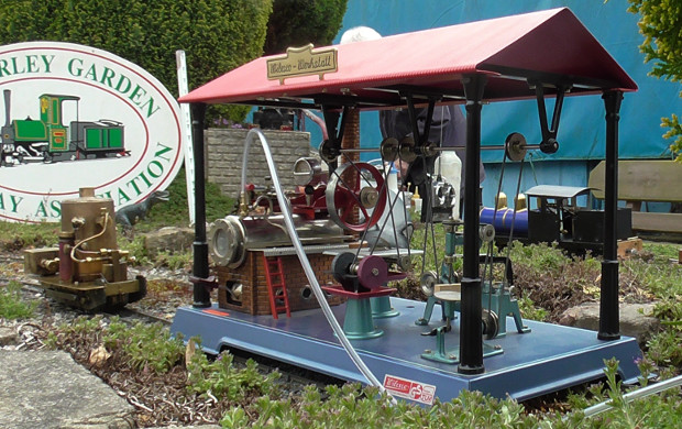 Engines attending the Vintage Weekend