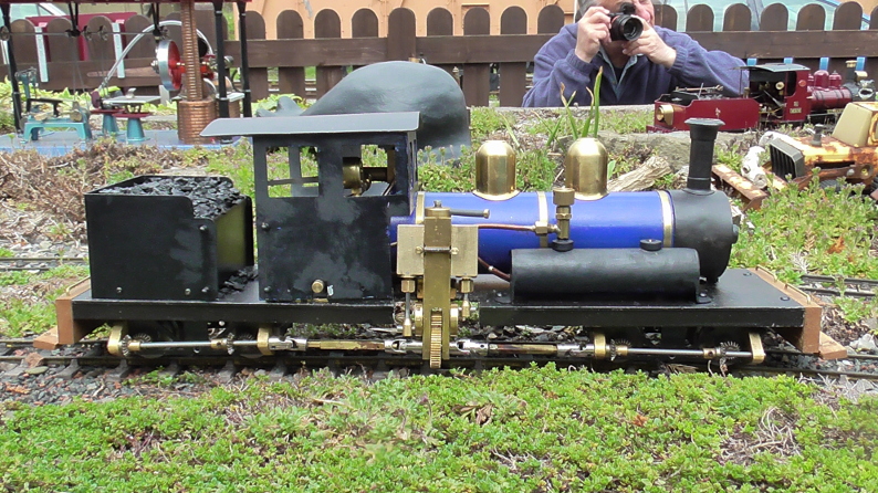 Engines attending the Vintage Weekend