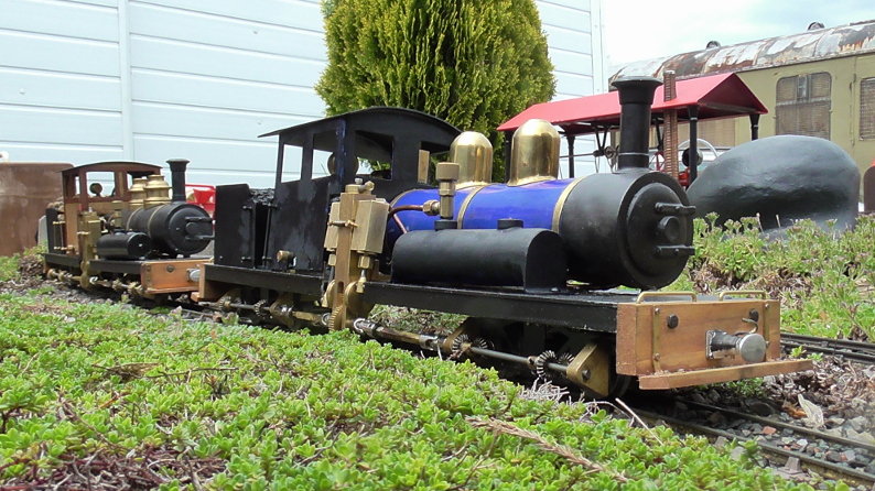 Engines attending the Vintage Weekend
